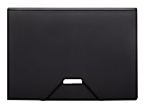 Office Depot® Brand Polypropylene File, 13 Pocket, Expansion 9", 8 1/2" x 11", Letter, Black, Pack of 1 1 thumbnail image