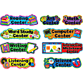 Creative Teaching Press Poppin' Patterns Learning Center Signs 1 thumbnail image