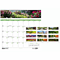 House of Doolittle Earthscapes Gardens Wall Calendar - Julian Dates - Monthly - 1 Year - January 2022 till December 2022 - 1 Month Single Page Layout - 12" x 12" Sheet Size - 1.63" x 1.63" Block - Wire Bound - White - Paper, Chipboard
