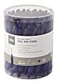 Office Depot® Brand Callisto Retractable Gel Ink Pens, Medium Point, 0.7 mm, Blue Barrels, Blue Ink, Pack Of 50 Pens 1 thumbnail image