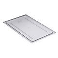 Cambro Full Size Camwear Flat Food Pan Cover, Clear 1 thumbnail image
