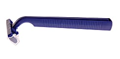 Medline Disposable Twin-Blade Facial Razors, Blue, 10 Razors Per Bag, Box Of 5 Bags, Case Of 10 Boxes 1 thumbnail image