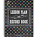 Teacher Created Resources Lesson Plan And Record Books, Chalkboard Brights, Pack Of 2 1 thumbnail image