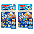 Melissa & Doug Sticker WOW! Activity Pad Set, Astronaut, 300 Stickers Per Set, 2 Sets 1 thumbnail image