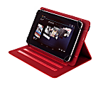 Kyasi Seattle Classic Universal Folio Case For 9 - 10" Tablets, Rad Red, KYSCUN910C7
