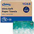 Kleenex® Ultra-Soft 1-Ply Paper Towels In Pop-Up Box, 70 Paper Sheets Per Pack, Case Of 18 Packs 1 thumbnail image
