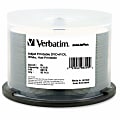 Verbatim® DataLifePlus® DVD+R Printable Disc Spindle, White, Pack Of 50 1 thumbnail image