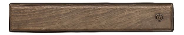 Azio Retro Classic Palm Rest, 7"H x 19"W x 1.5"D, Walnut Elwood, PR-RC-W01