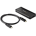 StarTech.com StarTech.com USB-C 10Gbps M.2 NVMe PCIe SSD Enclosure - 1GB/s Rugged Aluminum M.2 PCI Express M-Key Case IP67 Rated