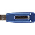 Verbatim 32GB Store 'n' Go V3 Max USB 3.0 Flash Drive - Blue - 32GB - Blue - 1pk