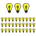 Creative Teaching Press® EZ Borders, Doodle Lightbulbs, 48’ Per Pack, Set Of 3 Packs