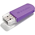 Verbatim 32GB Mini USB Flash Drive - Violet - 32 GB - Violet - 1 Pack