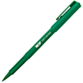 Eberhard Faber® Porous Point Pens, 1.0 mm, Fine Point, Green Barrel, Green Ink, Pack Of 12 1 thumbnail image