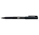 Eberhard Faber® Porous Point Pens, 1.0 mm, Fine Point, Black Barrel, Black Ink, Pack Of 12 1 thumbnail image
