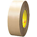 3M™ 9485PC Adhesive Transfer Tape Hand Rolls, 3" Core, 2" x 60 Yd., Clear, Case Of 6