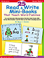 Scholastic 25 Read & Write Mini Books — Word Families 1 thumbnail image