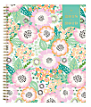 Day Designer For Blue Sky™ Weekly/Monthly Planner, 11" x 8 1/2", Floral Charm, July 2018 to June 2019