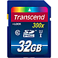 Transcend 32 GB Class 10/UHS-I SDHC - 1 Pack - Lifetime Warranty