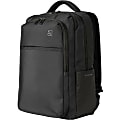 Tucano Marte Gravity Carrying Case (Backpack) for 15.6" to 16" Apple MacBook Pro, Notebook, Tablet, Bottle, Umbrella, Accessories - Black - Fabric Body - Shoulder Strap, Trolley Strap - 18.5" Height x 13" Width x 6.7" Depth 1 thumbnail image