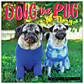 2026 Willow Creek Press Animals Monthly Wall Calendar, 12" x 12", Doug the Pug & Dory, January To December, 51016 1 thumbnail image