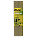 Scotch® 30% Recycled Paper Wrap, 12" x 55', Green 1 thumbnail image