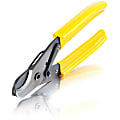C2G RG58/RG6 Coaxial Cable and Wire Cutter - Yellow - 0.39 lb - Comfortable Grip, Cushion Grip