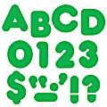 TREND Ready Letters®, Casual Uppercase, 3", Green, Pack Of 124