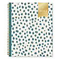 2024 Day Designer Weekly/Monthly Planning Calendar, 8-1/2" x 11", Chic Ocean, January To December