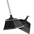 SKILCRAFT® Broom & Dustpan, 15" x 46", Multicolor