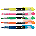 FORAY® Liquid Ink Highlighters With Chisel Tips, Assorted Colors, Pack Of 5