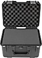 SKB Cases iSeries Injection-Molded Mil-Standard Waterproof Case With Foam, 15"H x 10-1/2"W x 5-7/8"D, Black