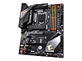 Gigabyte Z390 AORUS ELITE 1.0 motherboard ATX LGA1151 Socket Z390 Chipset USB 3.1 Gen 1 USB 3.1 Gen 2 USB C Gen1 Gigabit LAN onboard graphics CPU required HD Audio 8 channel Office Depot