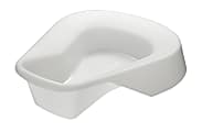 Medline Pontoon Bedpans, 1.77 Qt, Clear, Pack Of 20