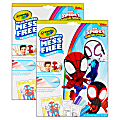 Crayola Color Wonder Coloring Pad & Markers, Spidey And His Amazing Friends, Pack Of 2 Sets 1 thumbnail image