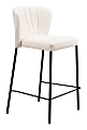 Zuo Linz Counter-Height Stools, Cream, Set Of 2 Stools 1 thumbnail image