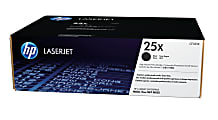 HP 25X High-Yield Black Toner Cartridge, CF325X