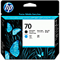 HP 70 (C9404A) Black and Cyan Inkjet Cartridge