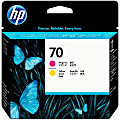 HP 70 (C9406A) Magenta/Yellow Inkjet Cartridge 1 thumbnail image