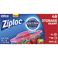 Ziploc Brand Seal Top Quart Storage Bags