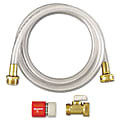 Diversey™ RTD® Water Hook-Up Kit, 3/8" x 5', White/Gold