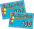 Barker Creeker Awards, 8-1/2" x 5-1/2", 100th Day, Set Of 60 Awards 1 thumbnail image