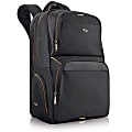Solo New York Everyday Backpack with 17.3" Laptop Compartment, Black/Orange 1 thumbnail image