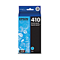 Epson® 410 Claria® Premium Cyan Ink Cartridge, T410220-S