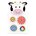 Learning Advantage Activity Wall Panel, Toddler Activity Center, 14.25"L x 21.75"H x 1.25"D, Cow 1 thumbnail image