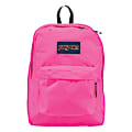 JanSport® SuperBreak® Backpack, Fluorescent Pink 1 thumbnail image