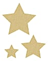 Teacher Created Resources Gold Glitz Stars Accents, Assorted Sizes, Gold, Pack Of 30 Stars 1 thumbnail image