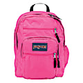 JanSport® Big Student Backpack, Fluorescent Pink
