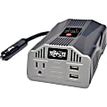 Eaton Tripp Lite Series Ultra-Compact Car Inverter 200W 12V DC to 120V AC 2 USB Charging Ports 1 Outlet - PV200USB 1 thumbnail image