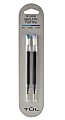 TUL® Gel Pen Refills, Medium Point, 0.7 mm, Teal/Purple Ink, Pack Of 2 Refills 1 thumbnail image