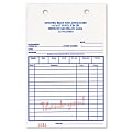 Custom Carbonless Business Forms, Pre-Formatted, Register Forms, "Thank You" in Red, 5-3/8” x 8 1/2”, 3-Part, Box Of 250